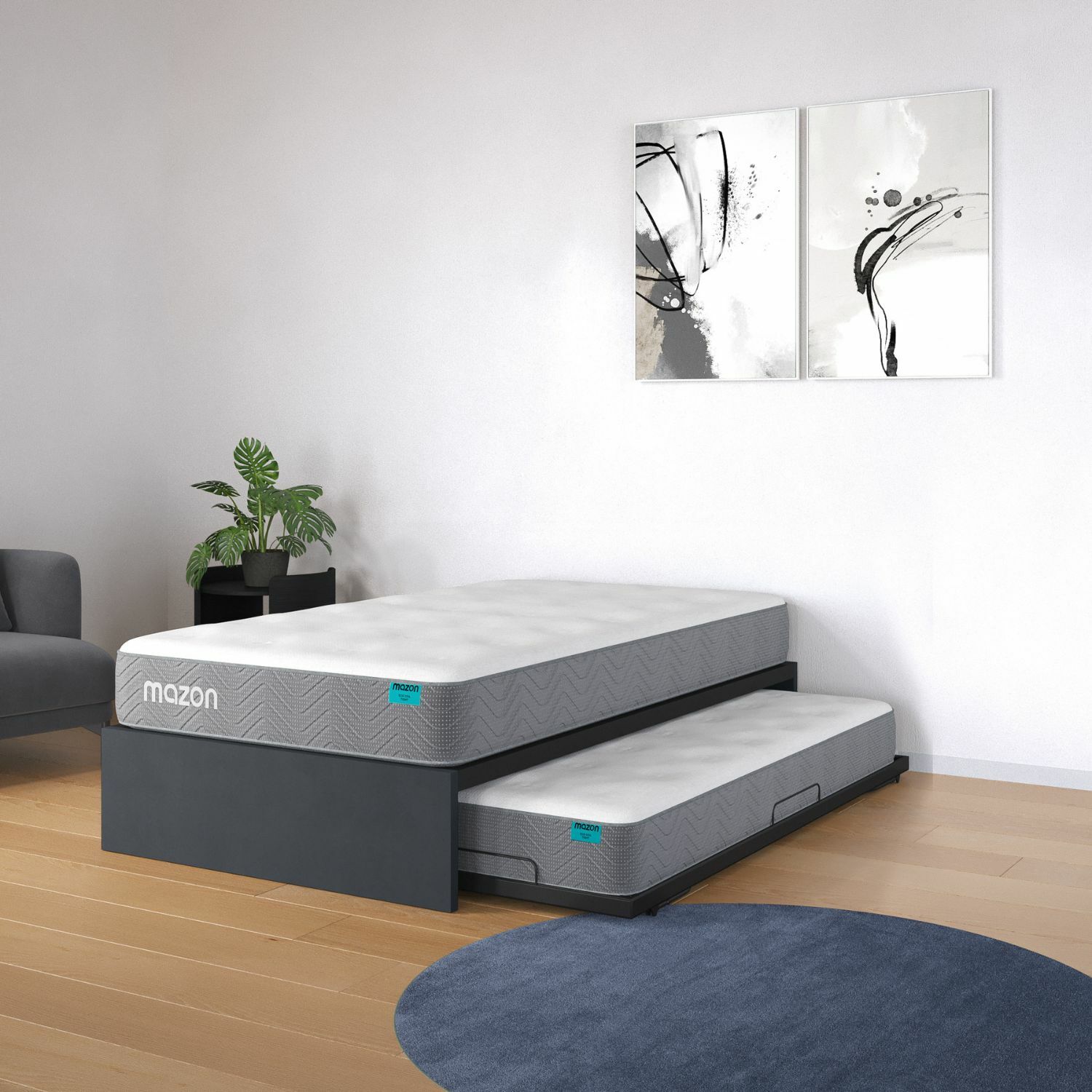 Atlas Pop-Up Trundler Bed Set
