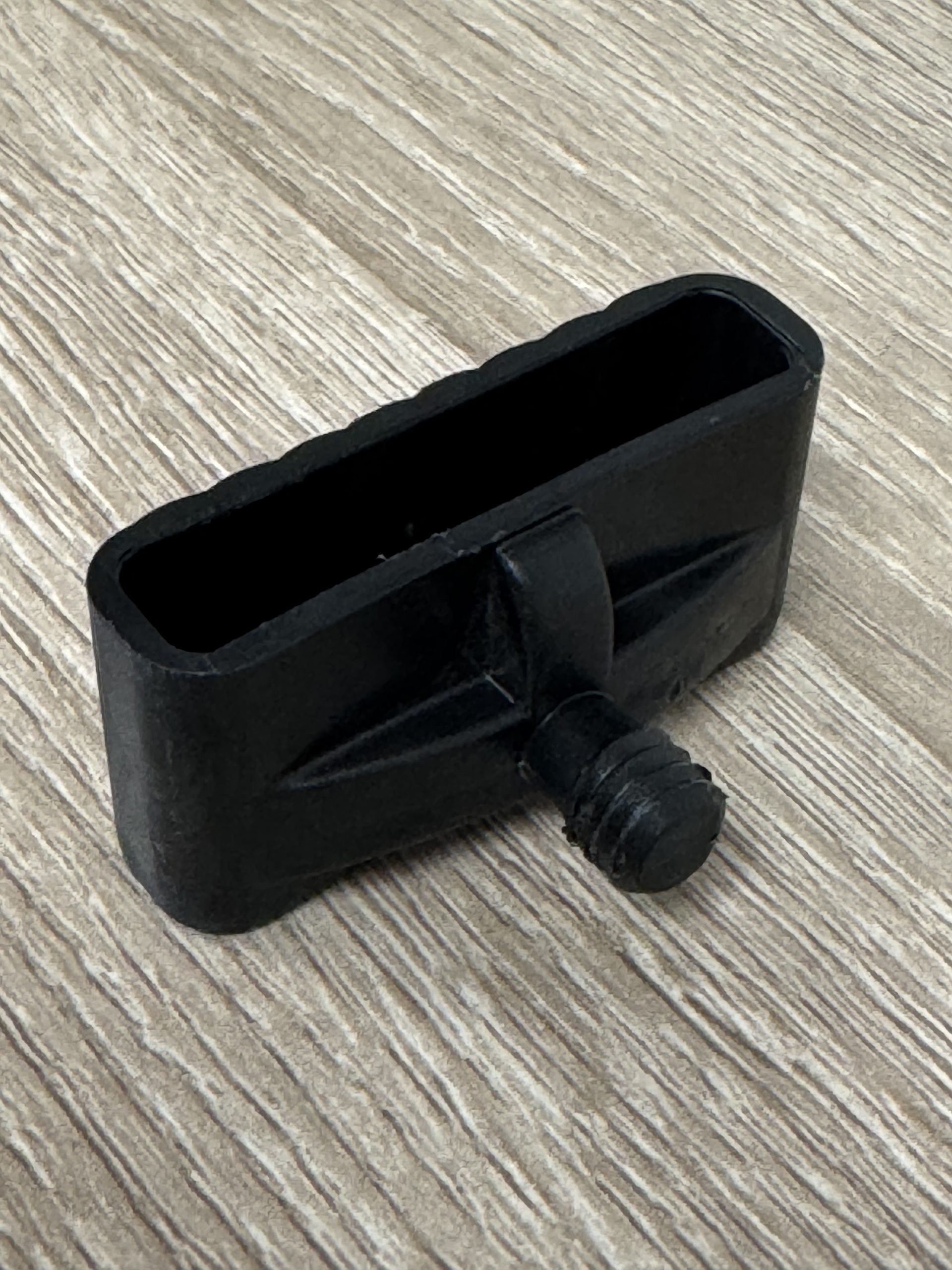 1 Pin Slat Bed Holder - Black (Pack of 10)