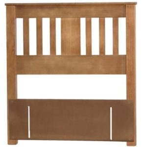 Wentworth King Single Headboard - Rimu Stain