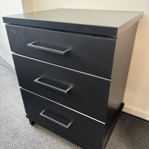 Fox 3 Drawer Bedside #1