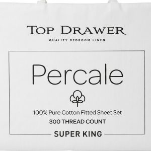 Top Drawer 300TC Percale Sheet Set